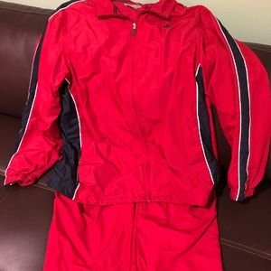 NIKE Track Suit XL (Lined) Red, Blue and White. Excellent condition.